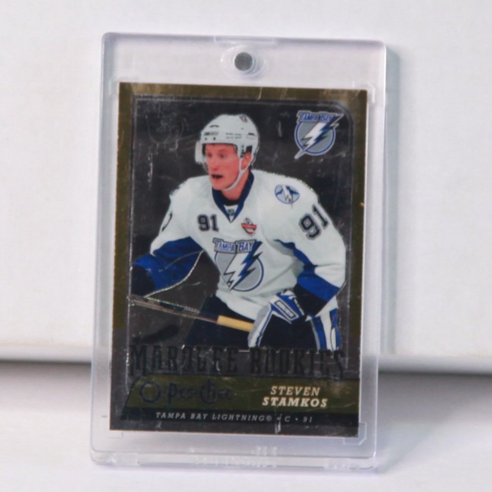 Steven Stamkos O-Pee-Chee Metal 2008/09 Rookie Card #795 Tampa Bay Lightning